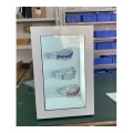 Gabinete de exibição transparente holográfico 3D